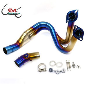 Silenciador de escape con Sensor y tubo de conexión medio delantero para <span class=keywords><strong>Kawasaki</strong></span>, ER6N, Versys 650, Z650, Ninja 650, años 2012 a 2019, <span class=keywords><strong>2020</strong></span> - Product Image 3