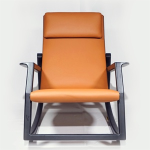 Dash <span class=keywords><strong>casa</strong></span> meubles minimalistes chaises de salon chaise à bascule lounge en bois - Product Image 5