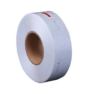 Bạc hi-vis solas băng phản quang biển được phê duyệt PVC vải dựa trên Acrylic dính cho thiết bị an toàn cuộc sống Phao áo khoác quần áo - Product Image 1