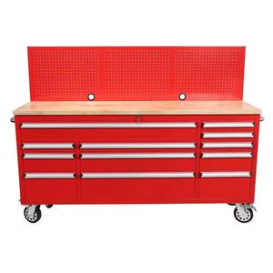 Chariot à Outils Roulant en Acier JZD 2025 Armoire Métallique avec Tiroirs pour Rangement de Garage Personnalisable Support OEM - Product Image 4