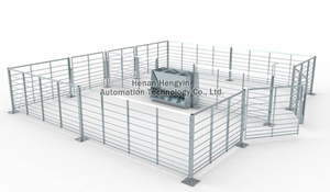 Jaula y Corral para Engorde de Cerdos, Nuevo, Duradero, Personalizado de Fábrica, Acero Galvanizado por Inmersión en Caliente, 1 Año de Garantía, Juego Completo, Soporte 24/7 - Product Image 4