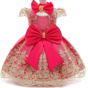 Vestido de Tul de Fiesta para Niñas, Diseño de Moda, Estilo Princesa, para Cumpleaños, Bodas, Venta al Por Mayor - Product Image 1