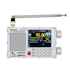 Radio Multi-idioma DEEPELEC DP-666 con Pantalla Táctil TEF6686, Radio <span class=keywords><strong>FM</strong></span> de Banda Completa, Alta Sensibilidad, Escaneo de Estaciones Automático/Manual - Product Image 1