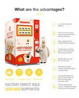 TCN automatique Fast Food petit déjeuner repas boîte à lunch distributeur automatique de nourriture chaude pour le bureau