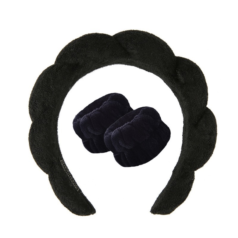 Ensemble trois pièces bandeau noir