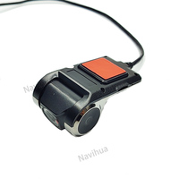 Navihua kamera mobil, layar sentuh 1080p belakang Gps Wifi 3840 Camara Trasera Del Coche DVR A09 Mobil DVR kotak hitam kamera dasbor