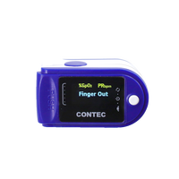 Oxymètre de pouls du bout des doigts approuvé CE CMS50D pulsosimetro punta delle dita
