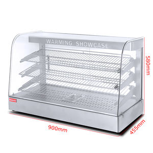 ร้อนขายไฟฟ้าอุ่นอาหารตู้โชว์เชิงพาณิชย์อาหารอย่างรวดเร็วอุ่นแสดงตู้โชว์บุฟเฟ่ต์ - Product Image 2