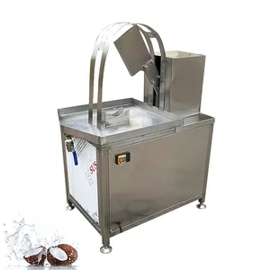 Stainless Steel Green Tender Coconut Cutter Center Cutting Coconut Water Extracting Machine