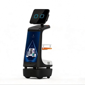 Robots commerciaux humanoïdes intelligents pour la livraison, dotés d'une intelligence artificielle, 4G/5G, Wi-Fi, recharge automatique, pour restaurants/hôtels - Product Image 3