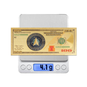 Free Shipping United States Card 24K Gold Foil Plated <strong>Banknote</strong> with Custom Design - Product Image 5