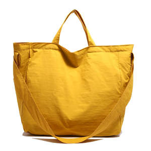Sac à main pour femme de grande capacité, fait à la main, à porter à l'épaule, sous le bras, avec fermeture éclair, en tissu trapézoïdal - Product Image 6