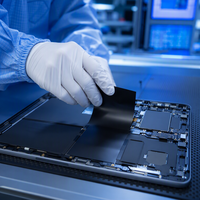 Film diffuseur optique PET translucide souple personnalisé en usine (film de protection) résistant à l'humidité pour rétroéclairage LED LCD de téléphone portable