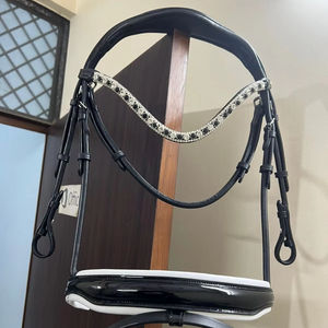 Bridon en cuir de haute qualité, produits équestres haut de gamme, confortable et durable, cuir véritable - Product Image 1