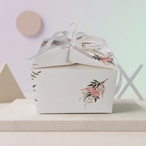 Custom Custom <b>Bakery</b> Shop Foldable Cake <b>Box</b> Takeout Folding Integrated Pastry Dessert Birthday Cake <b>Box</b> - Product Image 5