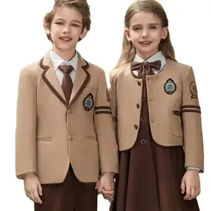Hot Sell 2024 School Uniform with Boys and Girls Dress and Customized Designed Available For Sale By Exporters