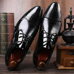 <span class=keywords><strong>Scarpe</strong></span> Formali da Uomo Stile Britannico, Taglie Grandi, con Lacci, in Pelle, Traspiranti, Antiscivolo <span class=keywords><strong>e</strong></span> Comode, con Punta Affilata <span class=keywords><strong>e</strong></span> Rialzo - Product Image 2
