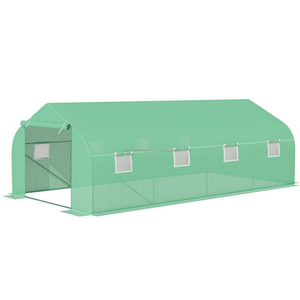 Serres portatives d'extérieur pour arrière-cour, hangars à cloches, serre en tunnel étanche pour plantes. - Product Image 1