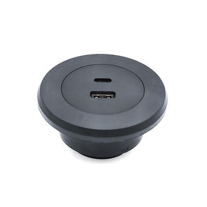 American Standard Embedded Desk Head Bookcase Power Strip USB TYPE-C Desktop Socket Mouth Furniture Accessories Plugs Sockets - Product Image 1