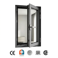 Ventanas Corredizas y Abatibles Modernas de Aleación de Aluminio