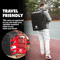 Sac de Sport Polochon Premium pour Chaussures, Voyage, Entraînement, Fitness et Gym, Étanche, pour Hommes, avec 3 Séparateurs Réglables