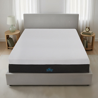 Meistverkaufte Luxus-Kingsize-Matratze, Komfortable Atmungsaktive Hypoallergene Komprimierte Boxed Gel-Memory-Foam-Matratze