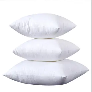 Wholesale washed white cushion down pillow hotel insert cushion inner for hotel and home used sleeping pillow core