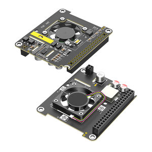 PoE HAT Raspberry <span class=keywords><strong>Pi</strong></span> 5用冷却ファンと熱放散RGB LEDストック付き - Product Image 3