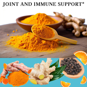Gomitas de Cúrcuma y Jengibre Premium de Alta Potencia para Energía y Bienestar General con Vitaminas, Suplemento Dietético - Product Image 4
