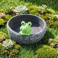 Pots à fleurs en ciment fabriqués à la main en Chine, écologiques, pour l'intérieur/l'extérieur, pour la maison, le jardin, pots suspendus pour plantes vertes