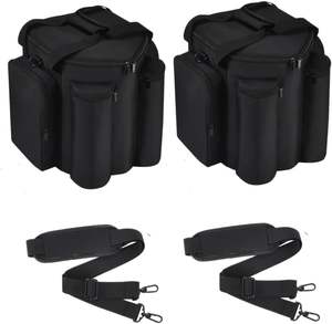 Luxury Handmade Canvas Speaker Bag with Zipper Closure Portable Travel Case & Tote Backpack for <b>Party</b> <b>Box</b> Series Replacement - Product Image 2