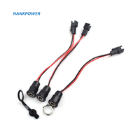 Untuk Skuter Kendaraan Listrik DC5521 DC5525 2 Pin Port Pengisian Daya Steker Soket DC Kabel Betina