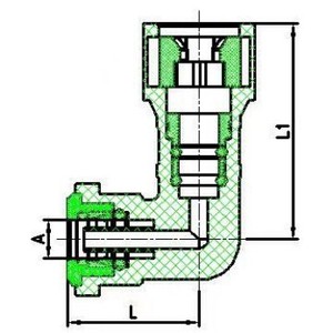 Airship Urea Pipe <b>Connector</b> 6.3-8*6 Bend <b>Quick</b> <b>Connector</b> Plastic Automotive Fittings - Product Image 2