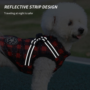Kingtale Pet Suppliers <strong>Dog</strong> Accessories Reflective Adjustable Soft Padded <strong>Dog</strong> <strong>Clothes</strong> With <strong>Dog</strong> Harness - Product Image 2