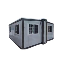 Maison conteneur moderne préfabriquée économique de 10 pieds F700, extensible, écologique, mobile, pour vente et utilisation en magasin à déploiement rapide d'urgence
