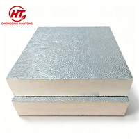 Panneau d'isolation universel en PU PIR avec feuille d'aluminium gaufrée pour entrepôts frigorifiques, systèmes CVC et projets résidentiels