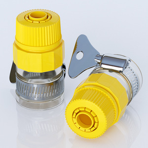 Guoma Ruixiang Universal Flexible Connector Large Diameter <b>Plastic</b> Faucet Adapter For Water Pipe Connection - Product Image 2