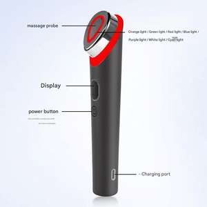 Instrument de beauté oculaire portable multifonctionnel, bâton de massage oculaire vibrant, masseur électrique anti-poches - Product Image 5