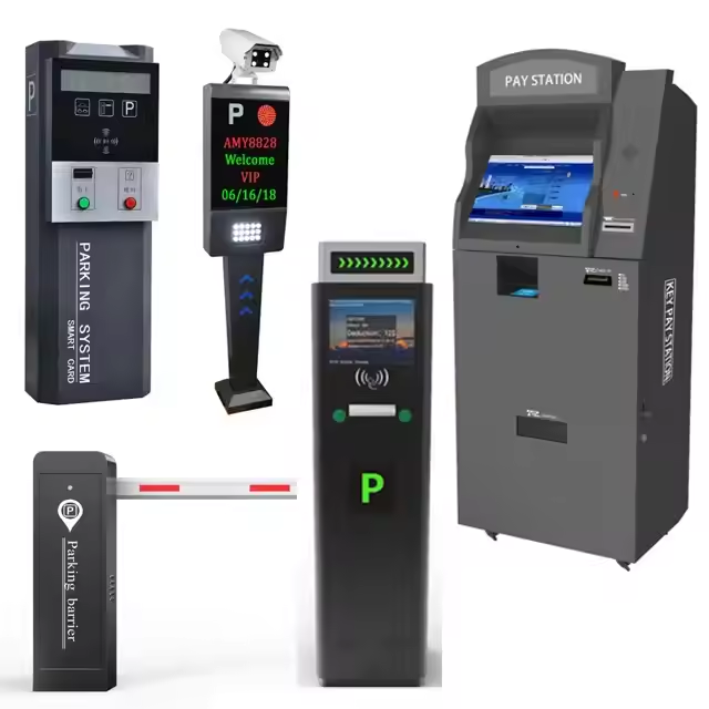 SWS Automatic Parking Lot Management Barcoade Ticket Card Dispenser Smart Car Parking System