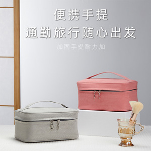 <b>Makeup</b> Bag Large Capacity Waterproof Cosmetic <b>Case</b> Portable Stylish Design For Bedroom Use - Product Image 5