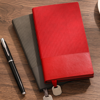 Tout nouveau journal A5 avec logo personnalisé en cuir PU recyclé de qualité supérieure 100 feuilles de cahier à couverture rigide vert cahier à signer