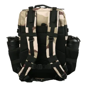 Borsa da palestra tattica personalizzata 900D Oxford borsa da Trekking per Fitness Molle zaino tattico 25L 45L