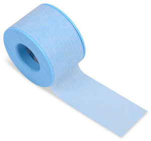 Cinta Médica de Silicona Microporosa Hipoalergénica al por Mayor, 1 Pulgada x 5.5 Yardas, Azul, 120 Rollos por Caja (12 Rollos x 10 Paquetes) - Product Image 2