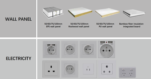 Maisons préfabriquées en acier avec un design moderne, forme rectangulaire respirante, pour utilisation comme abri pour voiture - Product Image 5