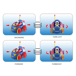 2CH Phim Hoạt Hình Không Gian Búp Bê Đài Phát Thanh Điều Khiển Xe Đồ Chơi Trẻ Em Mini Xe Điện RC Sở Thích Xe Đồ Chơi Điều Khiển Từ Xa Xe Tải Đồ Chơi - Product Image 6