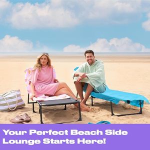 Telo Mare Grande ad Asciugatura Rapida con Tasche per Lettini Prendisole, Piscina e Viaggi - Ideale per l'Estate - Product Image 6