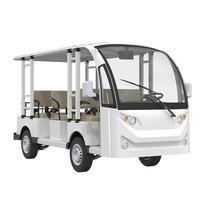 Nouvel Arrivage – Bus Électrique Touristique à Batterie, Modèle Ouvert, Haute Durabilité, Longue Portée, Capacité 8, 11, 14, 17, 23, 27 Passagers, à Vendre