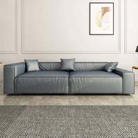 Fabrik-Großhandel Sofabett-Set Weißes Wohnzimmer-Sofa Dreisitzer Stoffsofa mit Schwammfüllung für Apartment- und Hotelnutzung