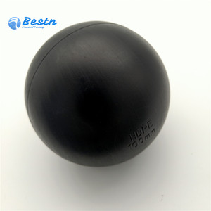 100MM <span class=keywords><strong>150MM</strong></span> HDPE Nhựa Rỗng Nổi Balls Đen Bóng Râm Balls Đối Với Nhà Máy Nước Thải - Product Image 5