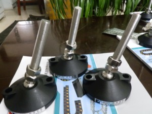 Carga pesada ajustable anti Vibración soportes de nivelación almohadillas - Product Image 4